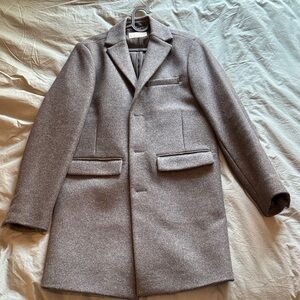 Everlane Men's Charcoal Overcoat